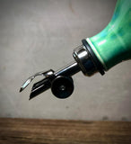 Weighted Oil Pourer Spout Replacement | Choice of Finish | Nickel, Black, Copper, Gold