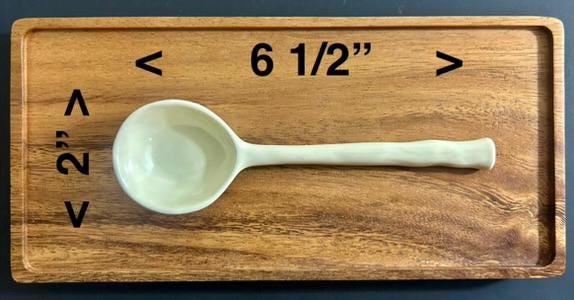 Handmade Ceramic Pottery Stoneware Organic Clay Spoon