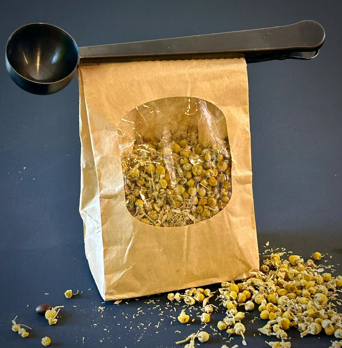 Stainless Steel Scoop Clip | Gold | Copper | Black | Stainless | Kitchen / Tea / Coffee / Bath / Cocktail