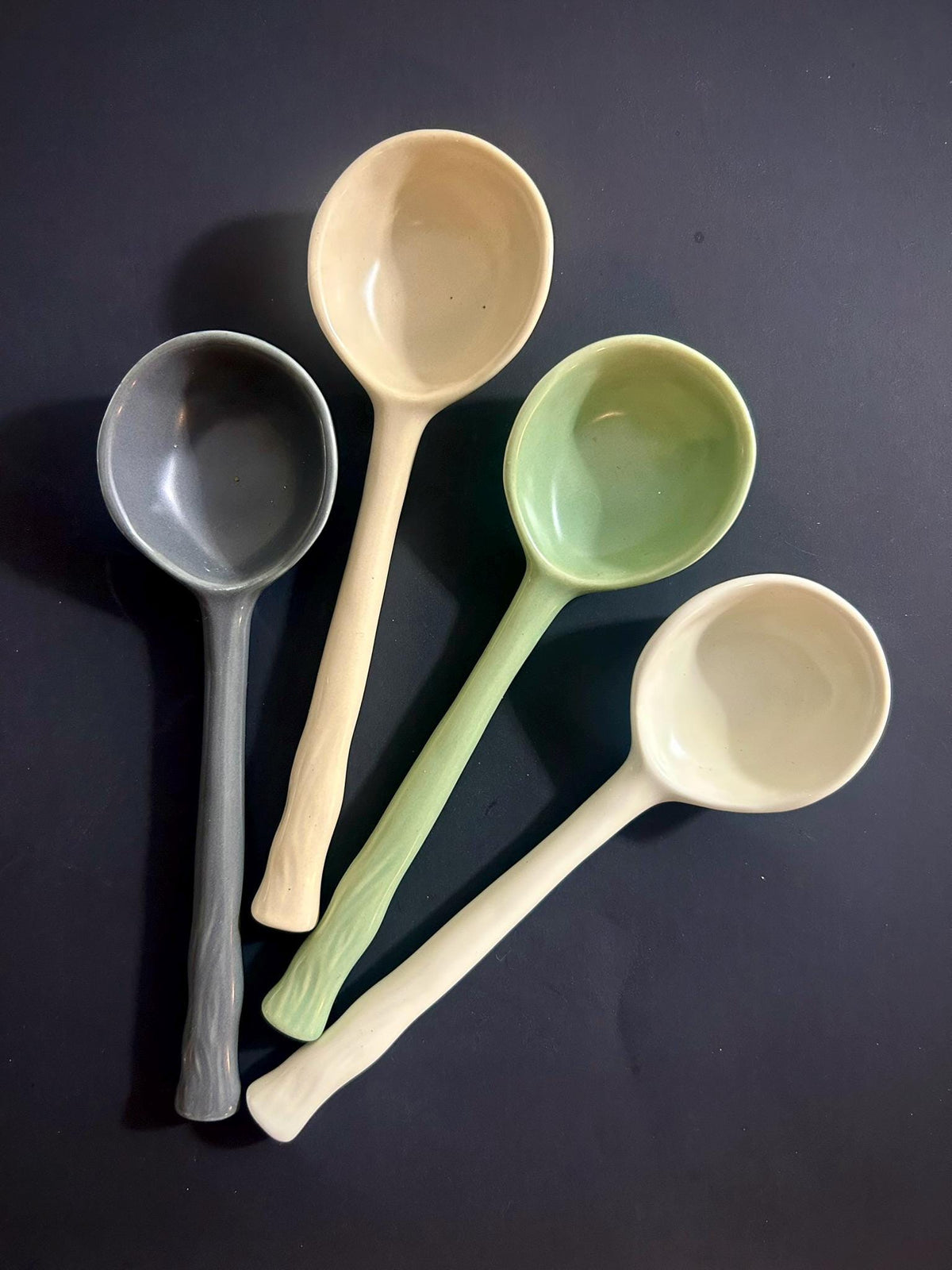 Handmade Ceramic Pottery Stoneware Organic Clay Spoon
