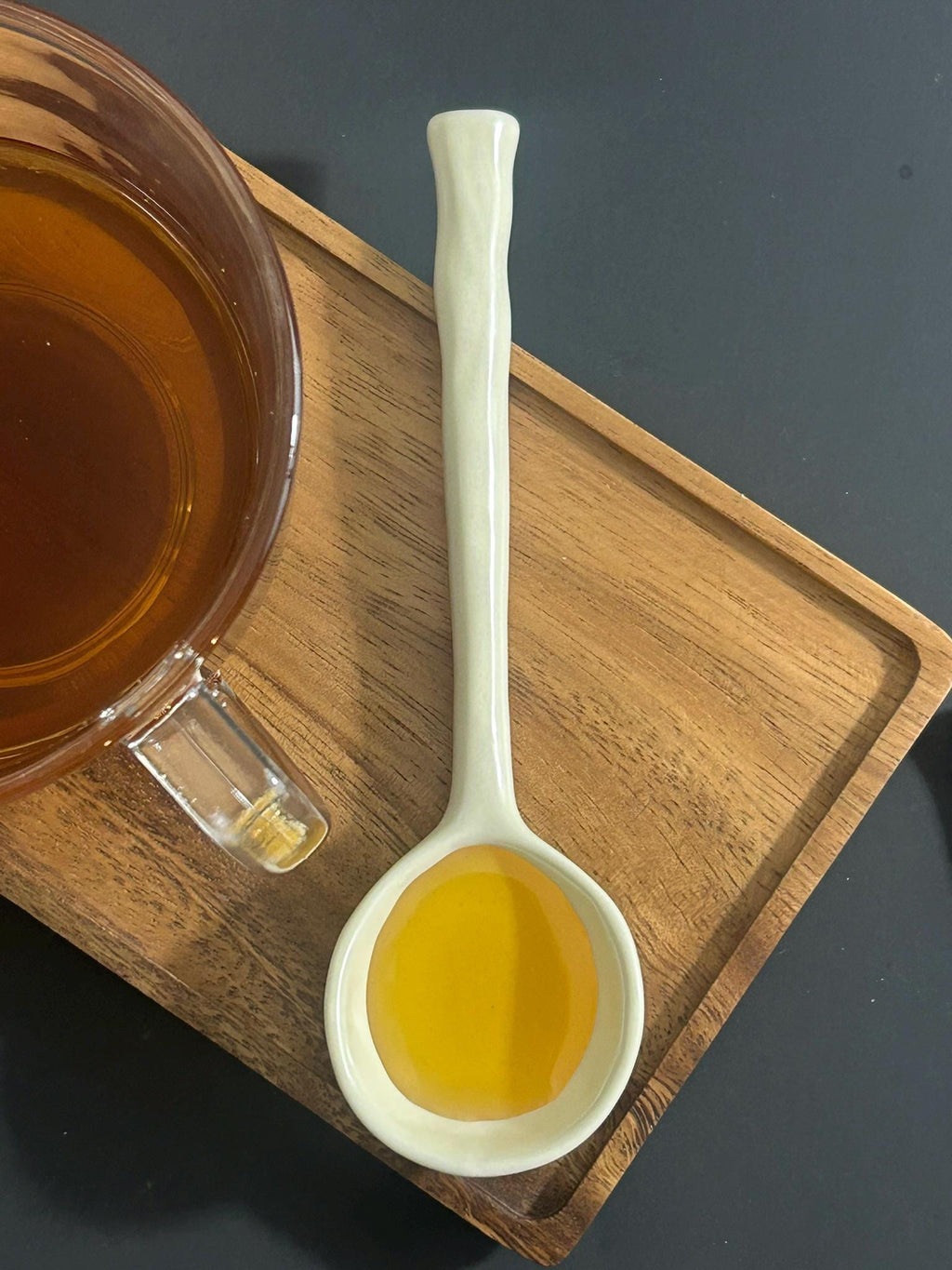 Handmade Ceramic Pottery Stoneware Organic Clay Spoon