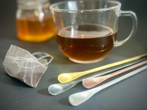 Long Handle Stainless Steel Stir Spoons | Modern Barware, Coffee, Cocktail Utensils
