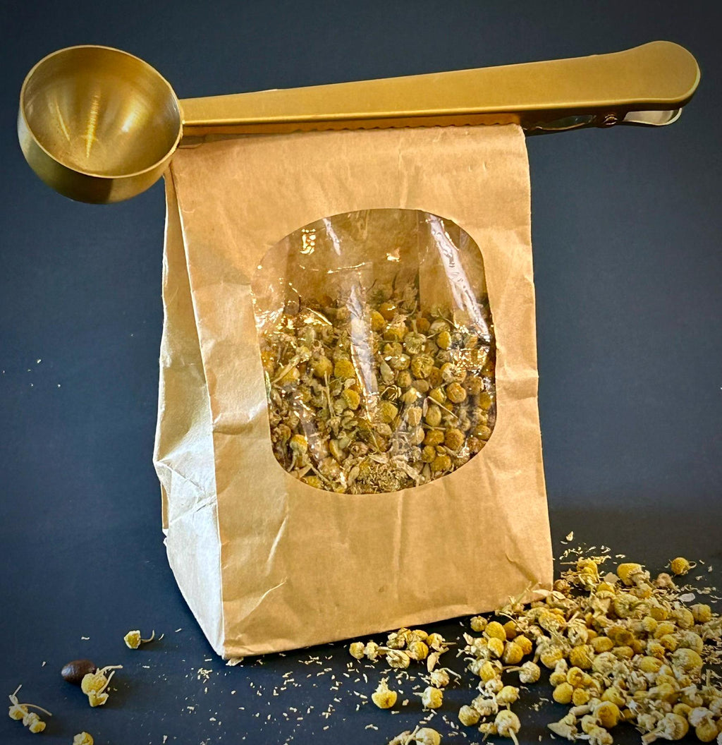Stainless Steel Scoop Clip | Gold | Copper | Black | Stainless | Kitchen / Tea / Coffee / Bath / Cocktail