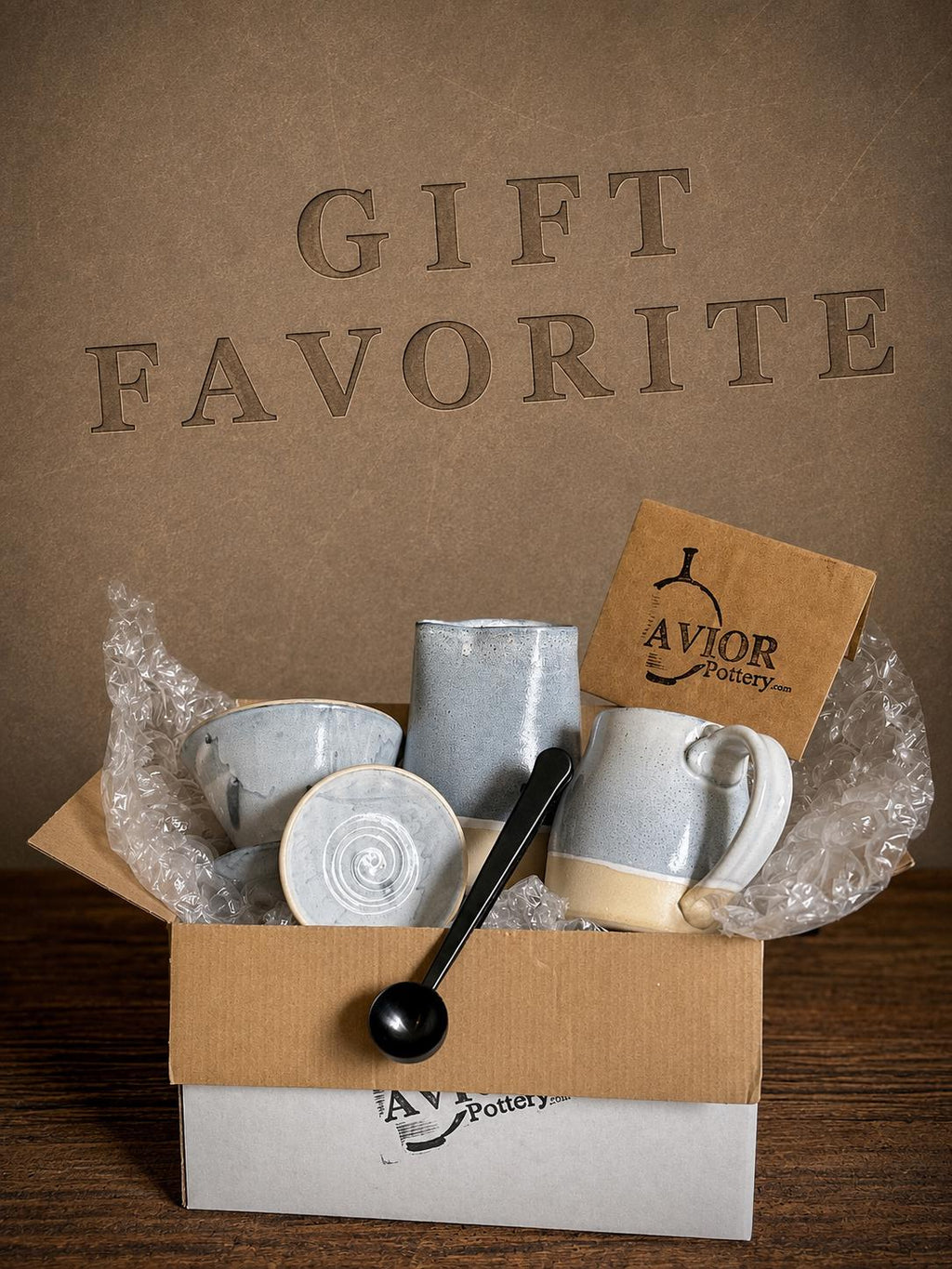 Handmade Stoneware Pour Over & Coffee Mug SET | Linen Gray Bell Ceramic Mug Coffee Dripper SET | Wheel Thrown Pottery