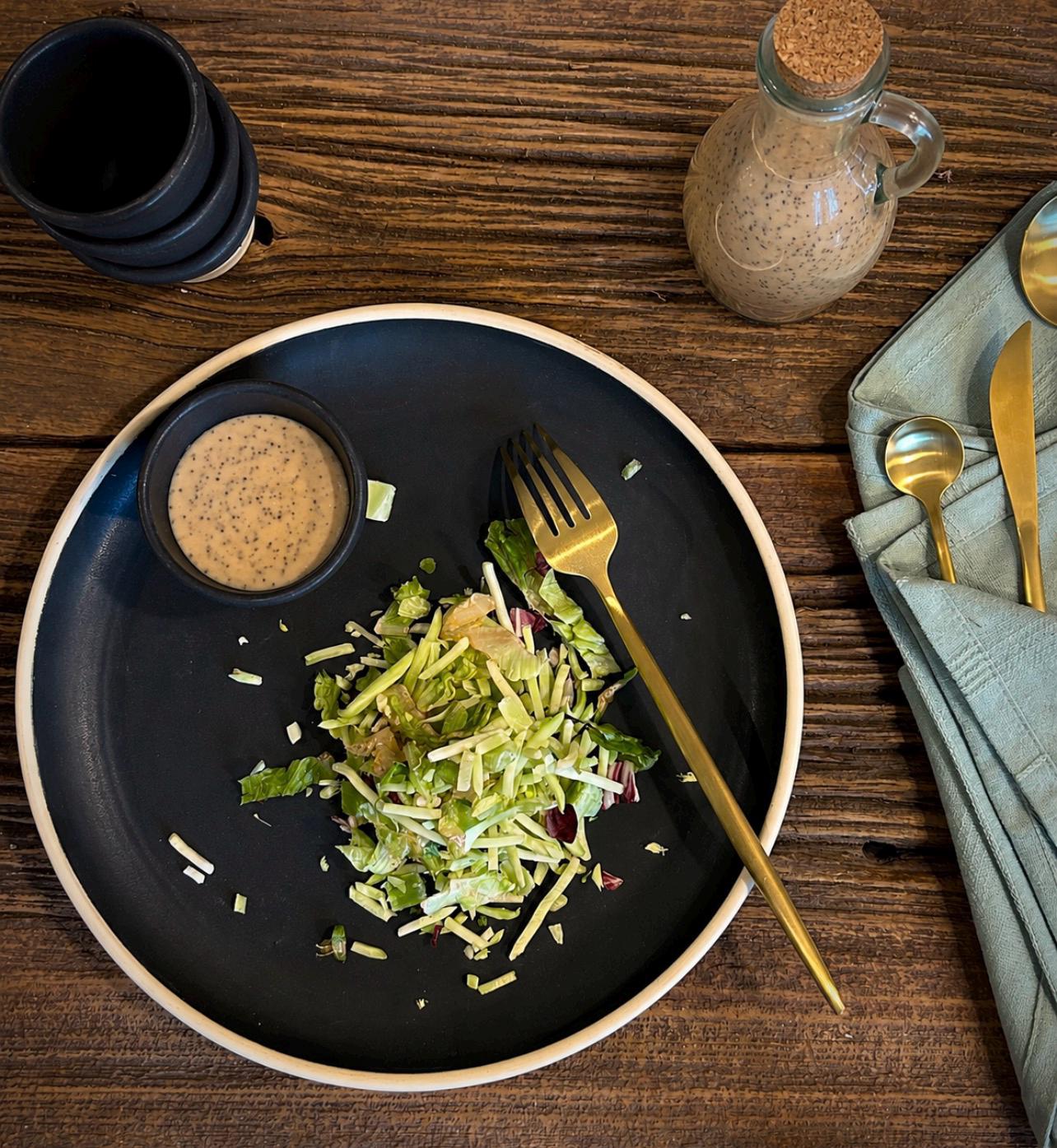 Handmade Ceramic Dip Bowls | Blackstone Stoneware Appetizer & Condiment Bowls | Hummus, Salsa, Olive Bowls | Available in Sets of 4, 6 or 8