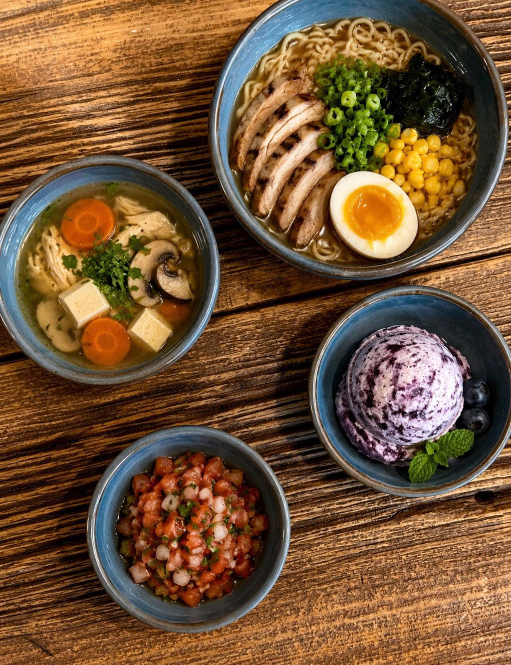 Handmade Ceramic Serving Bowl | Blackstone Artisan Stoneware Bowl | Pasta, Soup, Salad, Ramen & Snack Bowl | Choose Your Size