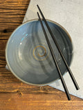 Handmade Ceramic Serving Bowl | Riverdrift Artisan Stoneware Bowl | Pasta, Soup, Salad, Ramen & Snack Bowl | Choose Your Size