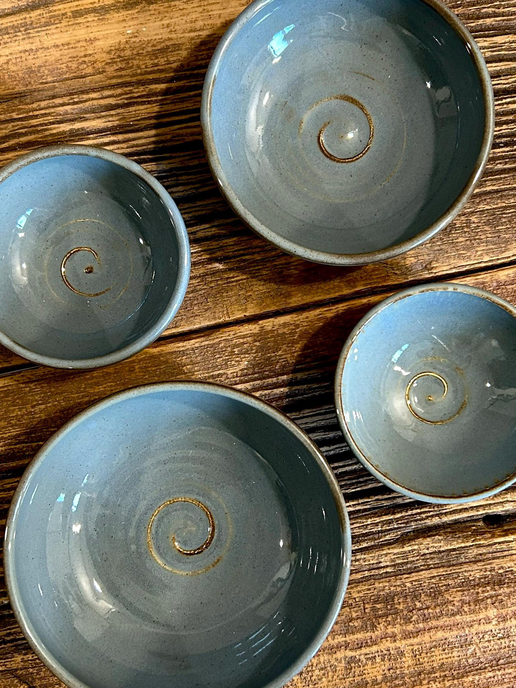 Handmade Ceramic Serving Bowl | Riverdrift Artisan Stoneware Bowl | Pasta, Soup, Salad, Ramen & Snack Bowl | Choose Your Size
