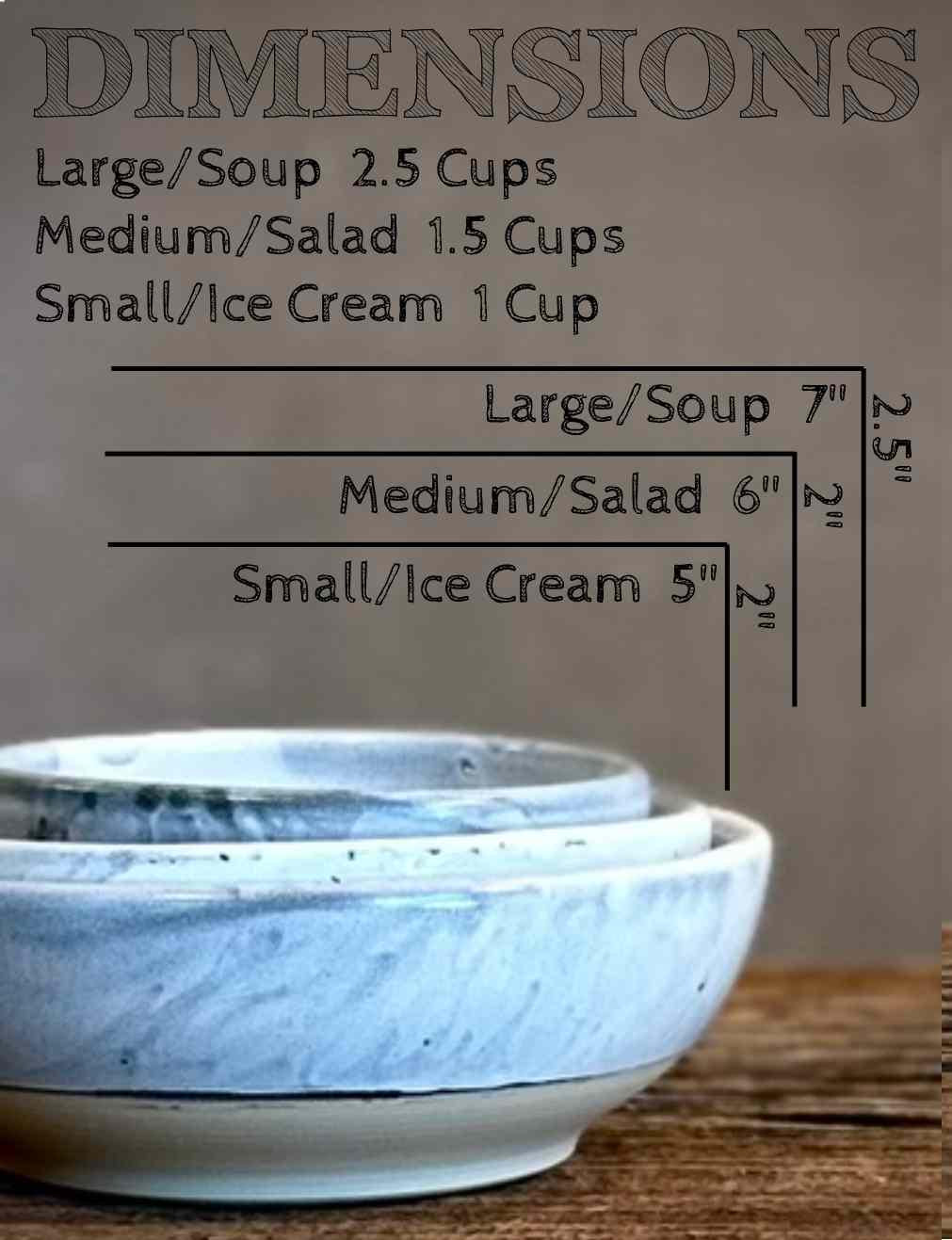 Handmade Ceramic Serving Bowl | Linen Gray Artisan Stoneware Bowl | Pasta, Soup, Salad, Ramen & Snack Bowl | Choose Your Size