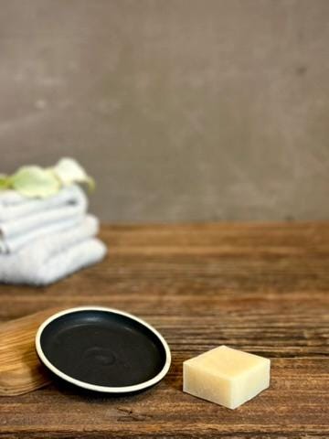 Handmade Ceramic Trinket Dish | Blackstone Stoneware Soap Dish | Jewelry Holder | Olive Oil Bread Dipping Plate | Small Catchall Dish