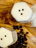 Handmade Ceramic Salt & Pepper Shaker Set | White Dove Artisan Stoneware Salt and Pepper Shakers | Modern Farmhouse | Pottery Kitchen Gift