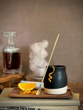 Handmade Ceramic Tumbler | Blackstone Bell Stoneware Drinking Glass | Pottery Whiskey Tumbler | Tea | Lemonade | Juice