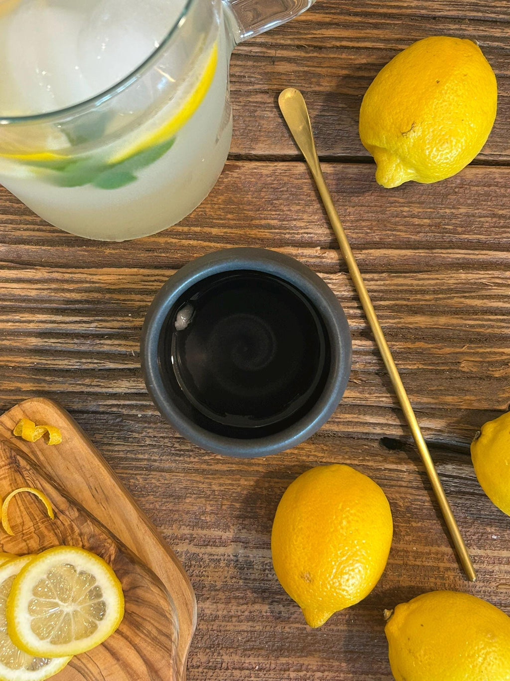Handmade Ceramic Tumbler | Blackstone Bell Stoneware Drinking Glass | Pottery Whiskey Tumbler | Tea | Lemonade | Juice