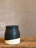 Handmade Ceramic Tumbler | Blackstone Bell Stoneware Drinking Glass | Pottery Whiskey Tumbler | Tea | Lemonade | Juice