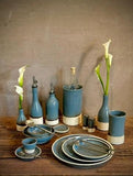 Handmade Ceramic Tumbler | Riverdrift Bell Stoneware Drinking Glass | Pottery Whiskey Tumbler | Tea | Lemonade | Juice