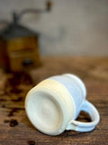 Handmade Stoneware Coffee Mug | Linen Gray Bell Ceramic Mug | Wheel Thrown Pottery | Farmhouse Coffee Cup | Artisan Gift