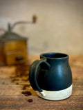 Handmade Stoneware Coffee Mug | Blackstone Bell Ceramic Mug | Wheel Thrown Pottery | Farmhouse Coffee Cup | Artisan Gift