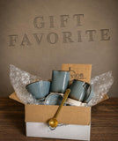 Handmade Stoneware Coffee Mug | Riverdrift Bell Ceramic Mug | Wheel Thrown Pottery | Farmhouse Coffee Cup | Artisan Gift