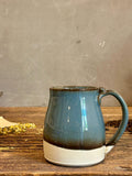 Handmade Stoneware Coffee Mug | Riverdrift Bell Ceramic Mug | Wheel Thrown Pottery | Farmhouse Coffee Cup | Artisan Gift