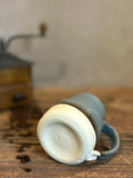 Handmade Stoneware Pour Over & Coffee Mug SET | Riverdrift Bell Ceramic Mug Coffee Dripper SET | Wheel Thrown Pottery