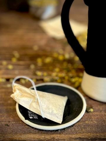 Handmade Ceramic Tall Mug with Multi-Use Lid SET | Blackstone | Pottery Coffee Cup | Wheel Thrown