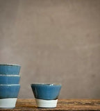 Handmade Ceramic Dip Bowls | Riverdrift Stoneware Appetizer & Condiment Bowls | Hummus, Salsa, Olive Bowls | Available in Sets of 4, 6 or 8