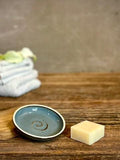 Handmade Ceramic Trinket Dish | Riverdrift Stoneware Soap Dish | Jewelry Holder | Olive Oil Bread Dipping Plate | Small Catchall Dish