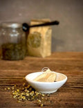 Handmade Ceramic Prep Bowl | White Dove Stoneware Mini Bowl | Pottery Pinch Bowl | Olive Oil Dipping Bowl | Condiment & Snack Bowl | Mezze