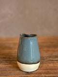 Handmade Ceramic Creamer Pitcher | Riverdrift Artisan Stoneware Milk & Syrup Pitcher | Modern Pottery Creamer | Coffee Bar Decor