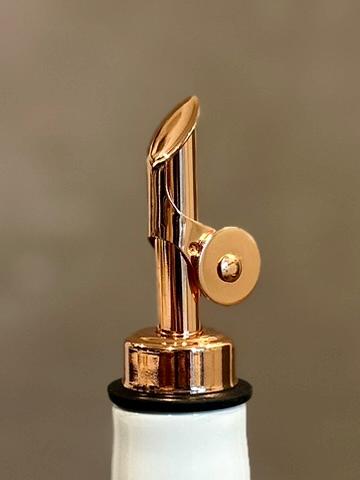 Weighted Oil Pourer Spout Replacement | Choice of Finish | Nickel, Black, Copper, Gold