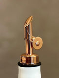 Weighted Oil Pourer Spout Replacement | Choice of Finish | Nickel, Black, Copper, Gold