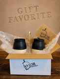 Handmade Ceramic Tumbler | Blackstone Bell Stoneware Drinking Glass | Pottery Whiskey Tumbler | Tea | Lemonade | Juice
