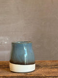 Handmade Ceramic Tumbler | Riverdrift Bell Stoneware Drinking Glass | Pottery Whiskey Tumbler | Tea | Lemonade | Juice