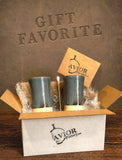 Handmade Ceramic Tumbler | Riverdrift Tall Stoneware Drinking Glass | Artisan Pottery Cup | Lemonade | Tea | Juice | Bath