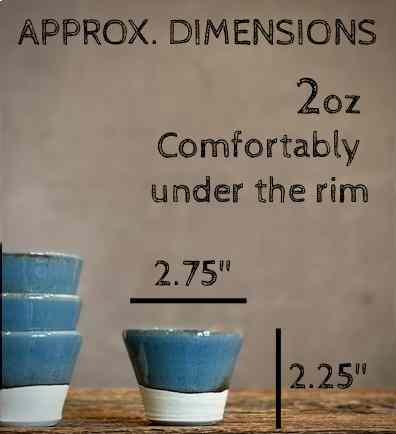 Handmade Ceramic Dip Bowls | Riverdrift Stoneware Appetizer & Condiment Bowls | Hummus, Salsa, Olive Bowls | Available in Sets of 4, 6 or 8
