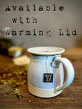 Handmade Stoneware Coffee Mug | Linen Gray Bell Ceramic Mug | Wheel Thrown Pottery | Farmhouse Coffee Cup | Artisan Gift