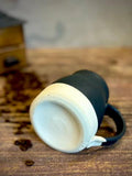 Handmade Stoneware Coffee Mug | Blackstone Bell Ceramic Mug | Wheel Thrown Pottery | Farmhouse Coffee Cup | Artisan Gift