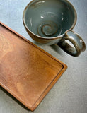 Handmade Stoneware Cappuccino Cup | Wheel-Thrown Riverdrift Ceramic Mug | Artisan Pottery | Rustic Coffee Cup | 10–12 oz