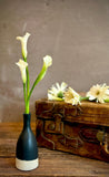 Blackstone Bud Vase | Handmade Ceramic | Wheel-Thrown Stoneware Flower Vase | 8" Small Pottery Vase| Modern Farmhouse Decor