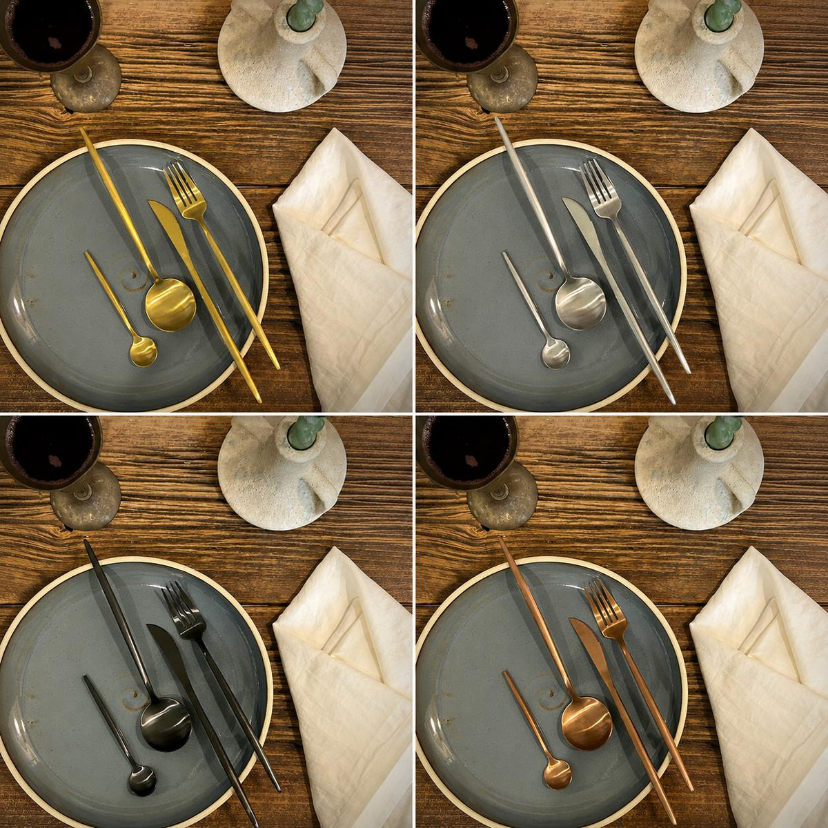 Handmade Ceramic Dinner Plates | Riverdrift Artisan Stoneware Dinnerware | Pottery Appetizer, Salad, Lunch & Dinner Plate | Choose Your Size