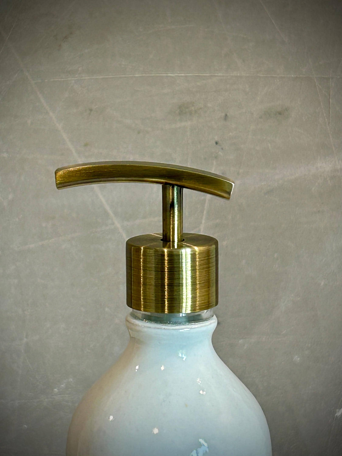 Replacement Pump for Stoneware Soap/ Lotion Dispensers | Brushed Nickel | Copper | Bronze | Gold | Black