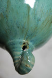 Hand Thrown Stoneware Pottery Bird House Rainbow Trout