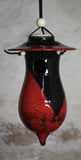 Hand Thrown Stoneware Pottery Bird House Saigon Red