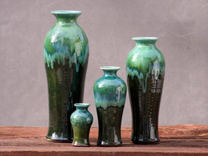 Wheel Thrown stoneware pottery Vase