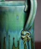 Wine Chiller Utensil Holder Rainbow Trout turquoise green